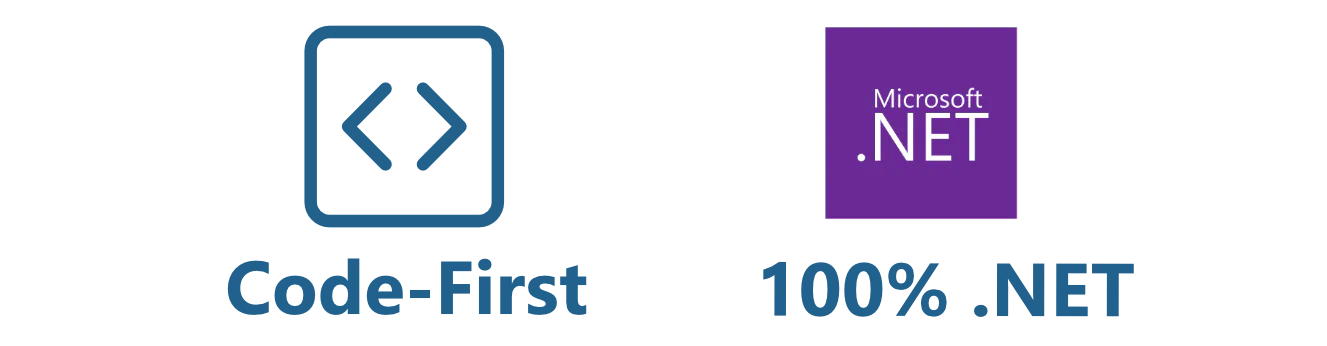 Code-First 100% .NET